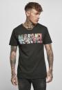 Koszulka Z Krótkim Rękawem Męska Czarna Merchcode MC591 Marvel
