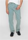 Spodnie Jeansowe Męskie Niebieskie DFJS197 DEF Straight Fit