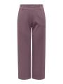 Spodnie Materiałowe Damskie Ciemne Różowe OnlPoptrash Life Mw Straight Culotte