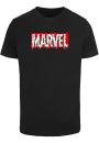 Koszulka Z Krótkim Rękawem Męska Czarna Merchcode MC961 Marvel