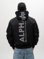 Kurtka Bomberka Męska Czarna Alpha Industries MA-1 Back Print