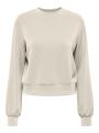 Koszulka Z Długim Rękawem Damska Kremowa Only OnlMaya L/S Modal O-Neck