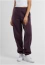 Spodnie Dresowe Damskie Fioletowe Build Your Brand BY291 No Logo