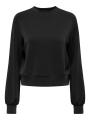 Koszulka Z Długim Rękawem Damska Czarna Only OnlMaya L/S Modal O-Neck