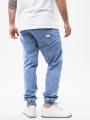 Spodnie Jeansowe Jogger Męskie Niebieskie Lucky Dice Promo Dice
