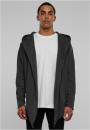 Bluza Z Kapturem Męska Szara Rozpinana Urban Classics TB1389