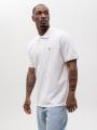 Koszulka Polo Męska Biała Carhartt WIP Chase Pique