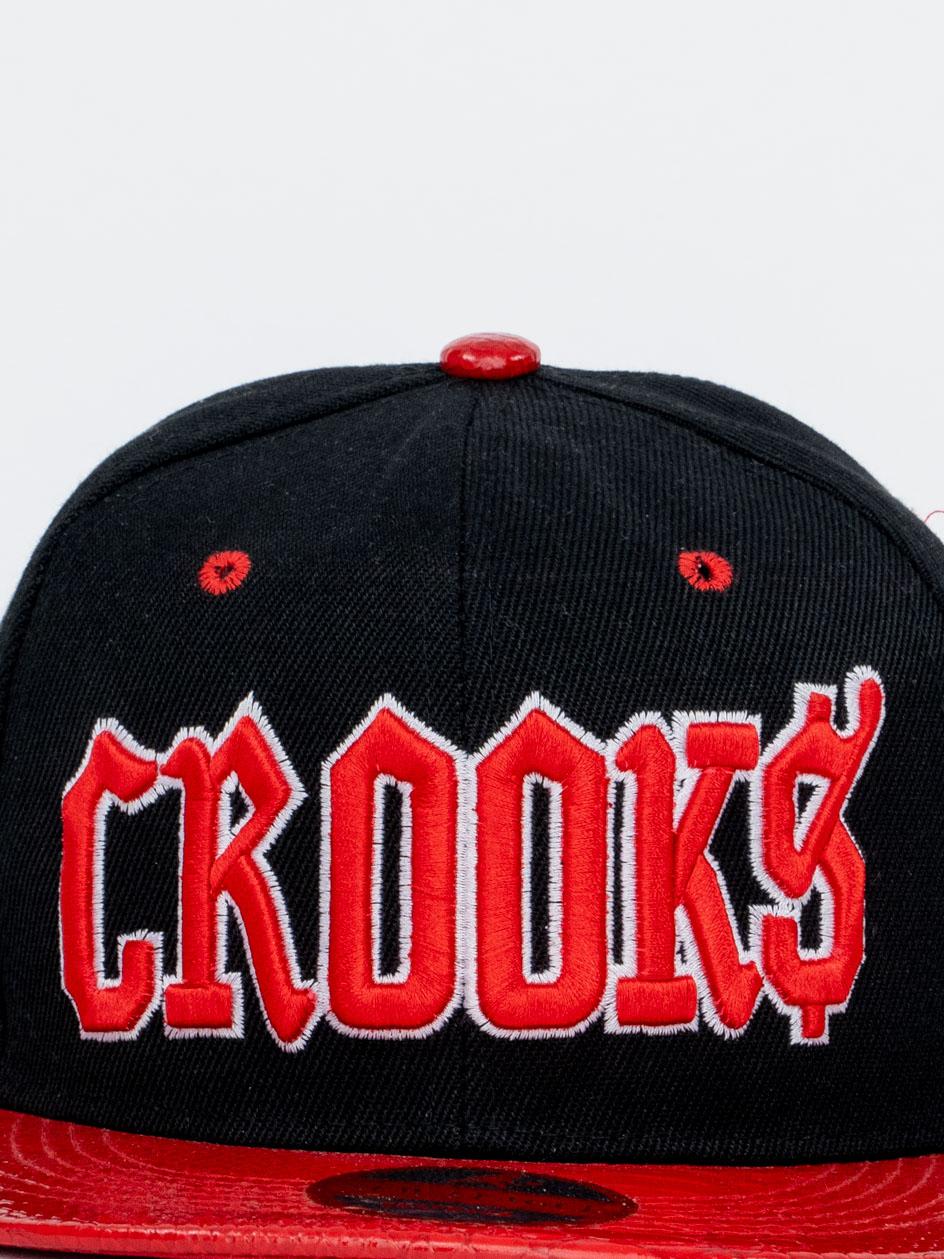 Czapka Z Daszkiem Snapback Czarno-Czerwona Royal Blue Slick