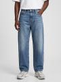 Szerokie Spodnie Jeansowe Męskie Niebieskie Carhartt WIP Brandon Smith
