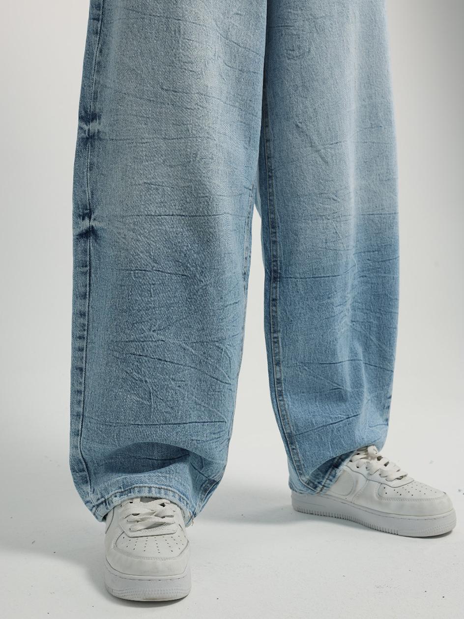 【REVERBERATE】GRID DENIM PANTS - BUGGY REVERBERATE - GRID DENIM PANTS - BUGGY – +81