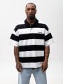 Koszulka Polo Męska Czarna / Szara Carhartt WIP Delray