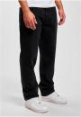 Spodnie Jeansowe Męskie Czarne DFJS197 DEF  Straight Fit
