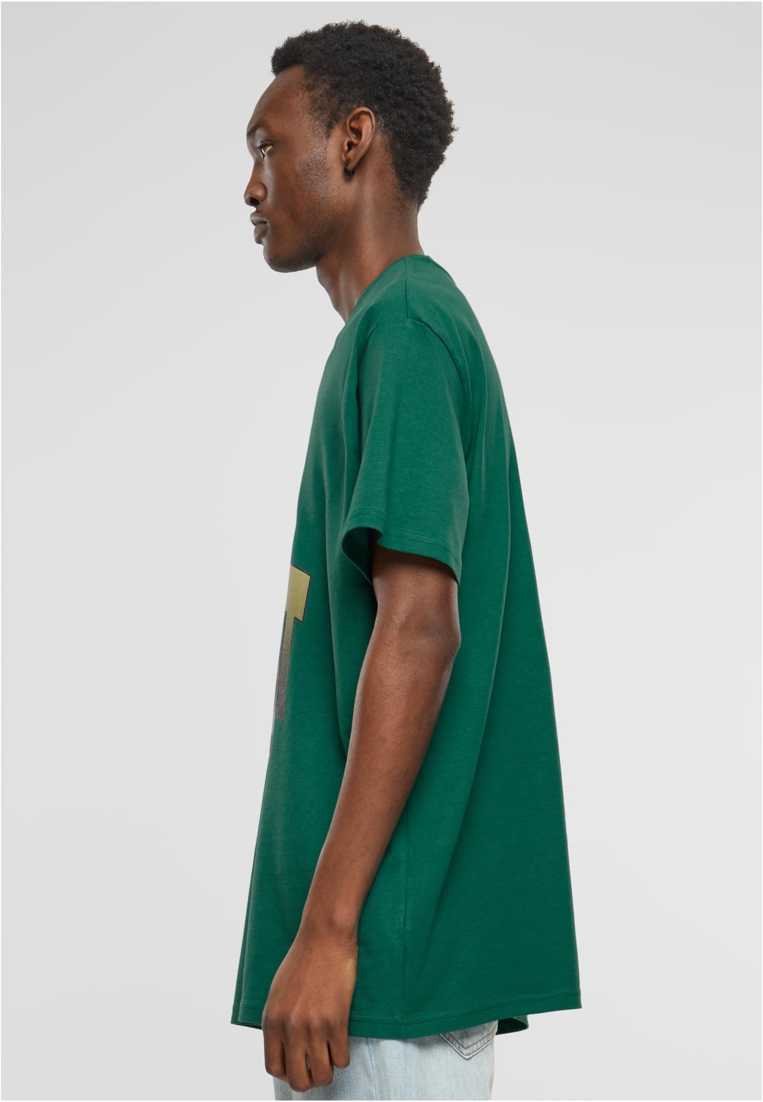 Koszulka Z Krótkim Zielona Rękawem Męska Oversize Upscale