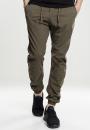 Spodnie Materiałowe Joggery Męskie Zielone Urban Classics TB1795 