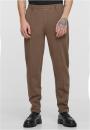 Spodnie Materiałowe Chino Męskie Brązowe Urban Classics TB7042