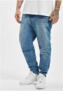 Spodnie Jeansowe Męskie Niebieskie DFJS182 DEF Loose Fit