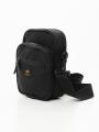 Saszetka Czarna Alpha Industries Label Messenger