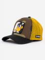 Czapka Z Daszkiem Trucker Camo / Żółta Capslab Looney Tunes Daffy Duck Angry