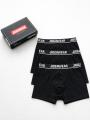Zestaw 3 Par Bokserek Jigga Wear Basic Czarne