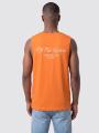 Koszulka Tank Top Męska Pomarańczowa Plus Eighteen Country Club