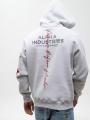 Bluza Z Kapturem Męska Szara Alpha Industries Alpha Signature BP