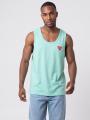 Koszulka Tank Top Męska Jasna Zielona Plus Eighteen Heart
