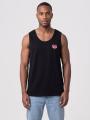 Koszulka Tank Top Męska Czarna Plus Eighteen Heart