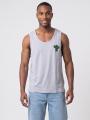 Koszulka Tank Top Męska Jasna Szara Plus Eighteen Saguaro