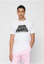 Koszulka Z Krótkim Rękawem Męska Biała Merchcode MC865 Star Wars