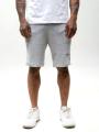 Krótkie Spodenki Dresowe Męskie Jasne Szare Elade Classic