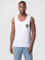 Koszulka Tank Top Męska Biała Plus Eighteen Saguaro