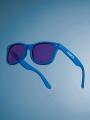 Okulary Przeciwsłoneczne Wayfarer Niebieskie / Białe Jigga Wear Z Filtrem UV 400 Name