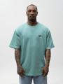 Koszulka Z Krótkim Rękawem Męska Zielona Mass Signature Patch