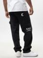 Spodnie Jeansowe Baggy Męskie Czarne Karl Kani Retro Workwear