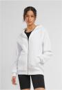 Bluza Z Kapturem  Damska Biała Build Your Brand BY290 No Logo