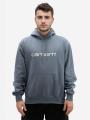 Bluza Z Kapturem Carhartt WIP Hooded Carhartt Sweat Szara / Biała