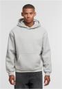 Bluza Z Kapturem  Męska Szara Build Your Brand BY284 No Logo