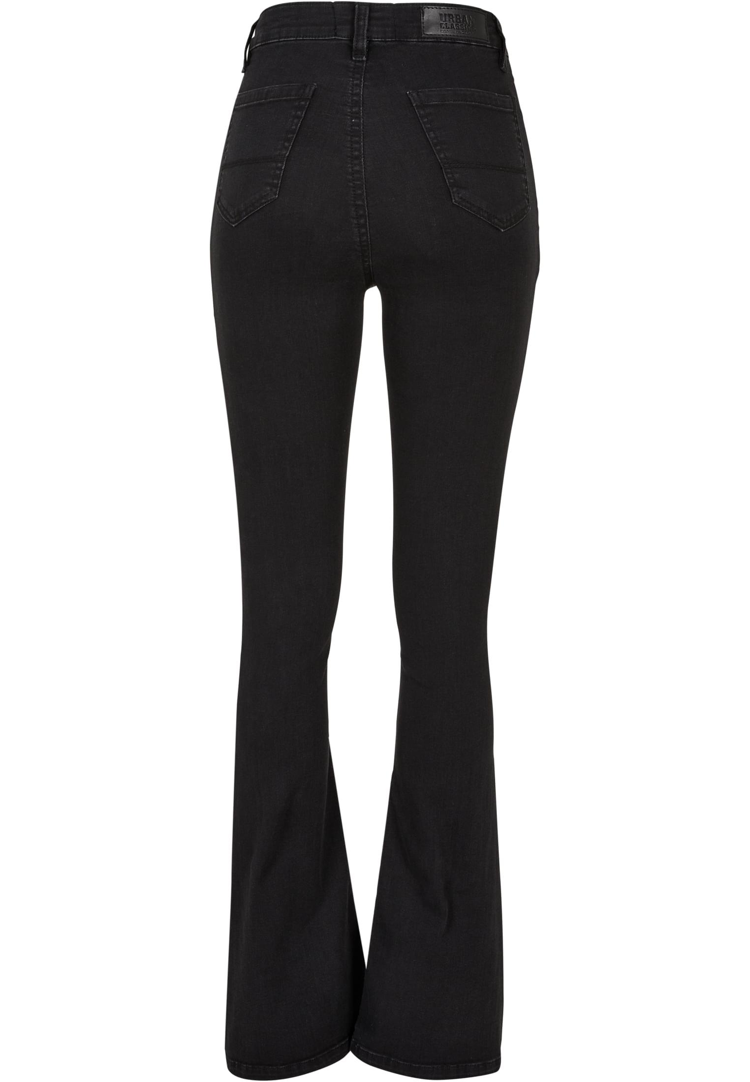 【U LAN】Baron Brushed Bootcut Pants Claire 02Low Bootcut Jeans Blue MADLADY
