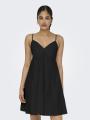 Sukienka Damska Na Ramiączkach Czarna Only OnlLowa Strap Dress PTM