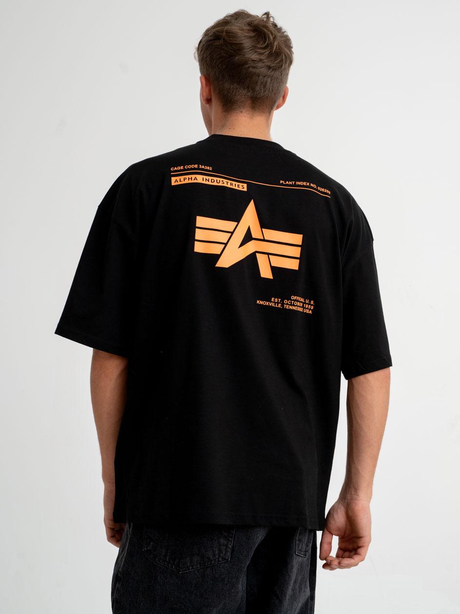 Saint Anthony Industries
セイントアンソニー Koszulka Z Krótkim Rękawem Męska Czarna Alpha Industries Logo BP