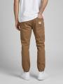 Spodnie Materiałowe Jogger Męskie British Khaki Jigga Wear Crown