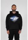 Bluza Z Kapturem  Męska Czarna MJ GONZALES Angel