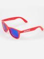 Okulary Przeciwsłoneczne Wayfarer Magenta / Niebieskie Lustro Jigga Wear Z Filtrem UV 400 Name