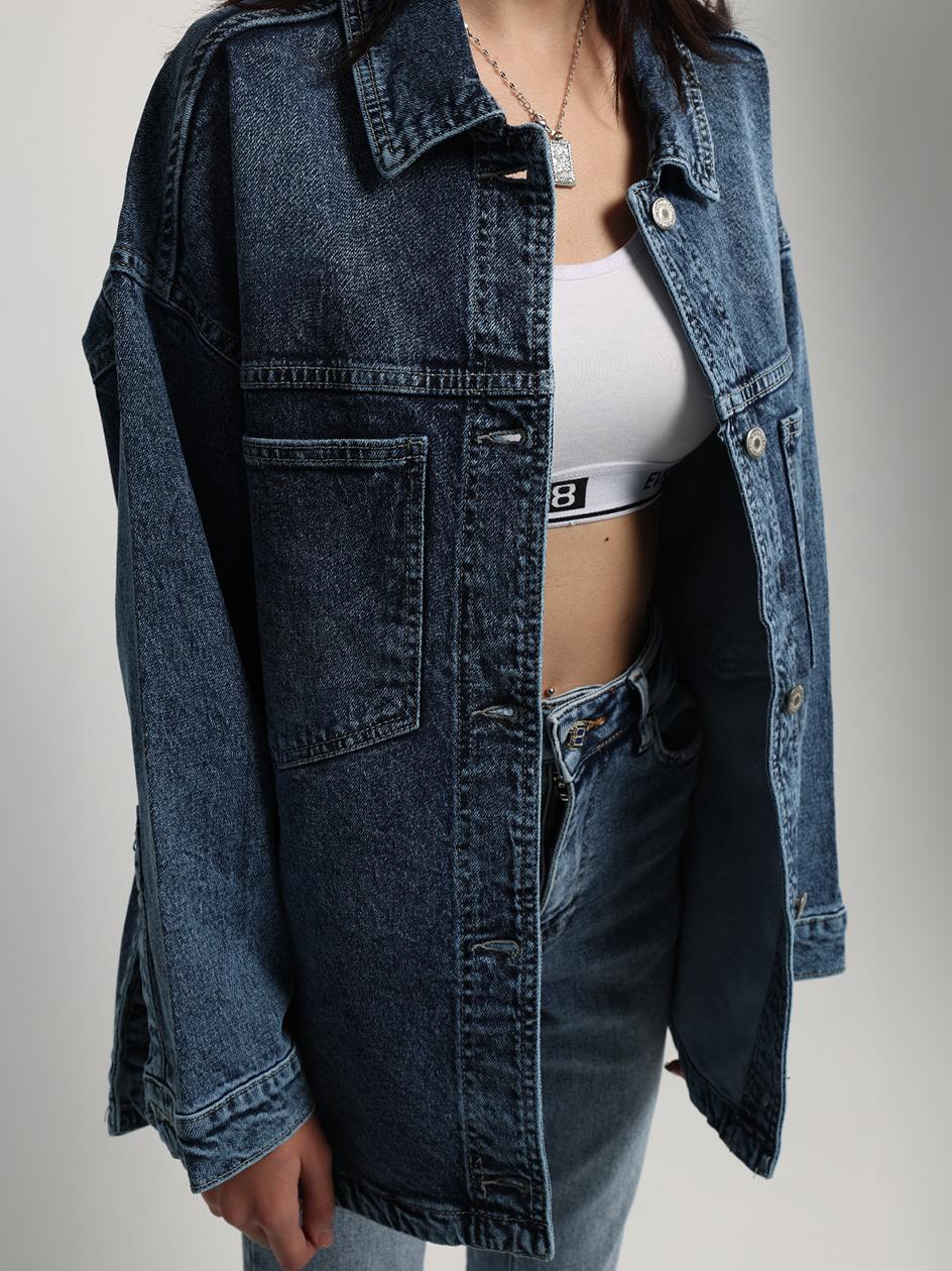 LOT 614 DENIM JACKET 38サイズ Over size denim jacket