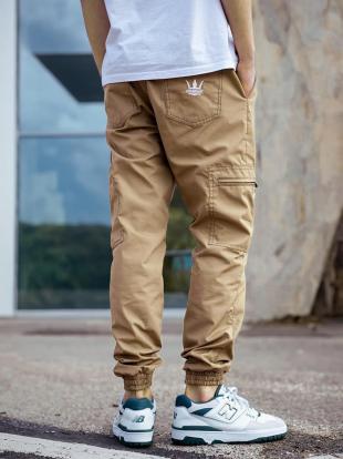 Jiyong様 Jigga Wear Joggery Spodnie Materiałowe Jogger Bojówki Ze