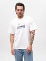 Koszulka Z Krótkim Rękawem Męska Kremowa Dickies Sevier
