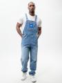 Spodnie Jeansowe Ogrodniczki Męskie Jasne Niebieskie Jigga Wear Logo Dungarees
