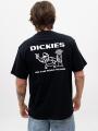 Koszulka Z Krótkim Rękawem Męska Czarna Dickies Burns