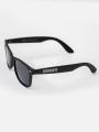 Okulary Przeciwsłoneczne Z Polaryzacją Wayfarer Czarne Matowe Diamante Wear Logo