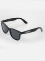 Okulary Przeciwsłoneczne Z Polaryzacją Wayfarer Czarne Diamante Wear Logo